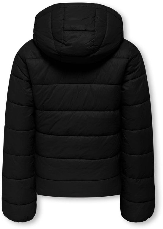ONLY KIDS ONLY KOGKAJSA Jas Zwart Meisjes Nylon Maat 128