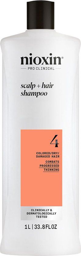 Nioxin System 4 Progressed Thinning Shampoo - 1000ml