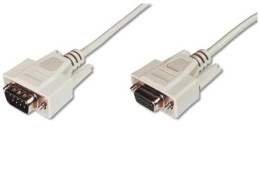 Digitus D-Sub9 Kabel 10m Beige AK-610203-100-E