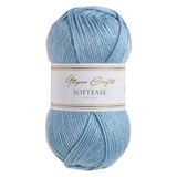 Utopia Crafts Softease Breien and Crochet Yan 100g (Misty Blue)