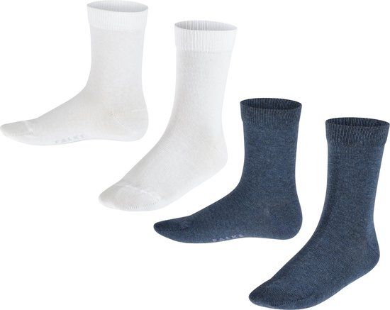 FALKE Happy 2-Pack Kids' Socks - Cotton Multipack - Multicolor - Size 27-30
