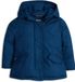 4PRESIDENT Peggy Blue Parka Kinderen Lange Mouw Capuchon Polyester Blauw