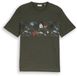 Tom Tailor T-shirt met print Maat XXXL deep leaf green
