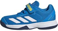Adidas Performance Courtflash Tennisschoenen Met Klittenband Kids - Kinderen - Blauw