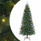 vidaXL Kunstkerstboom Groen 240 cm PE en PVC