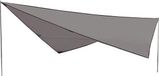 High Peak Tarp 2 - Schaduwdoek - Grijs - 400 x 400 cm - Polyester