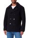 Schott NYC Seacoat Caban voor heren, Donkere marine., XL