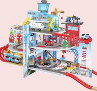 Hape E3768 Grand City Set, Hout, Jongens, 3+ jaar