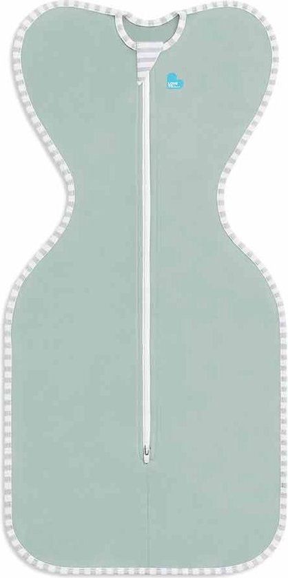 Love to Dream™ Babyslaapzak Swaddle Up™ - Inbakeren - Baby 0-3 maanden - 3.5-6 kg - Zomer - 0.2 TOG - Olijf groen