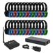 Devine BeatStream Silent Disco Pro set met 24 koptelefoons + TX-3C