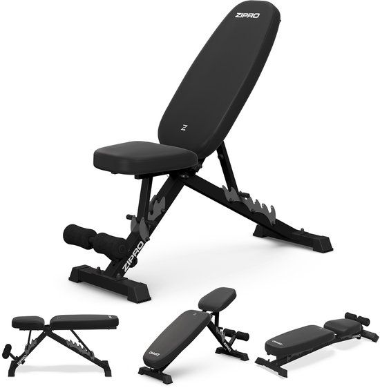 ZIPRO® Jacked Multifunctionele opklapbare halterbank