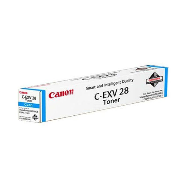 Canon C-EXV 28 Cyan Toner Cartridge - 38000 Pages - Compatible with Canon C5045(i)/C5051(i)