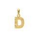 Lucardi Dames 14 karaat geelgouden letterhanger - Hanger - Goud