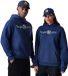 New Era Mlb Script Os Hoodie Neyyan Nsn Sweatshirt - Blauw - Maat M