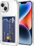 Selected by GSMpunt.nl Transparant Dun TPU Hoesje met Pasjeshouder Geschikt voor Apple iPhone 14