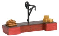 Hornby R8605 Skaledale 00 Gauge Laden Stadium & Kraan