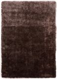 DÉJA Living Vloerkleed 160x230cm - Hoogpolig Bruin/Taupe Stof - Luno
