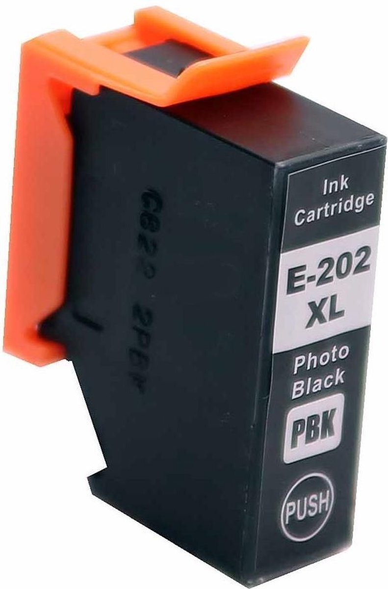 inkmaster Huismerk Premium Cartridge voor Epson 202 / 202 XL Photo Black fotozwart Epson Expression Premium XP 6000 - XP 6005 - XP 6100 - XP 6105