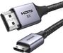 Ugreen Mini HDMI naar HDMI kabel 8K 2m grijs