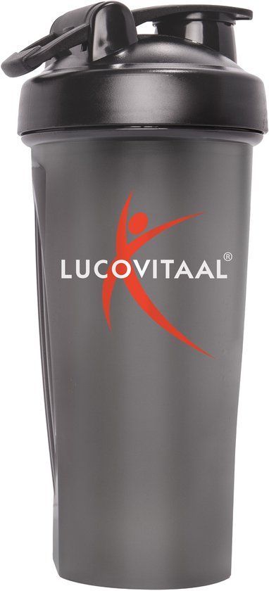 Lucovitaal Shakebeker Classic Zwart