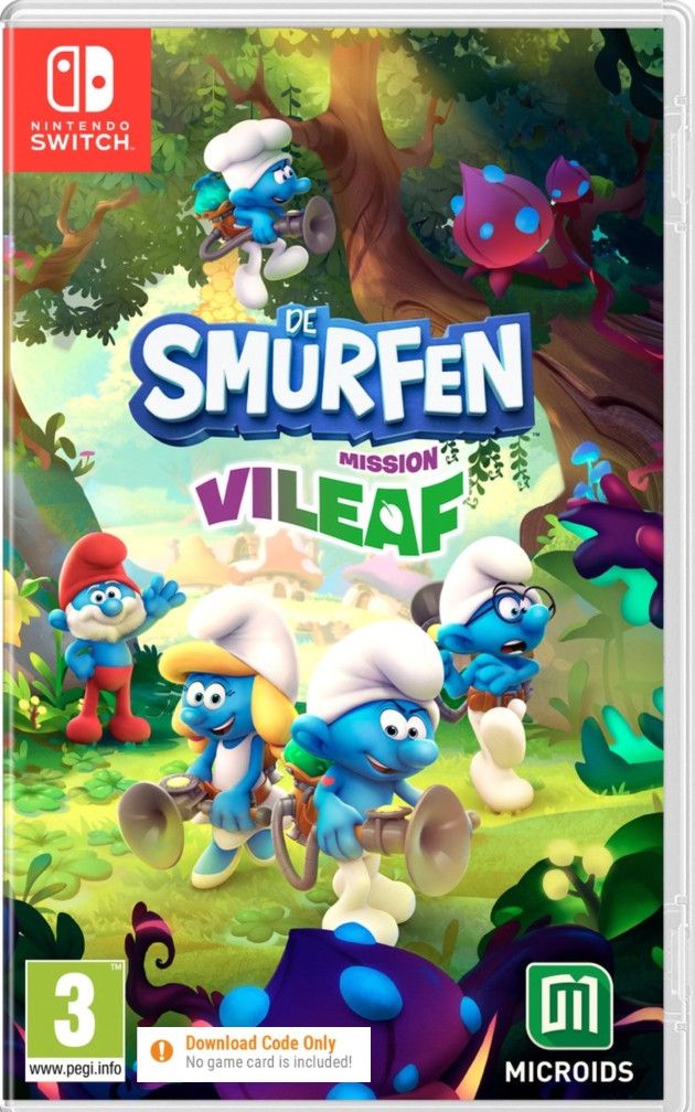 Mindscape The Smurfs - Mission Vileaf (Code in a Box) - Nintendo Switch