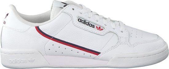 Adidas Dames Sneakers Continental 80 W - Wit - Maat 36