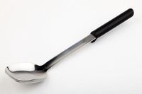 APS Serveerlepel met Zwart handvat - RVS - Set van 2 stuks