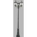 Searchlight New Orleans - lantaarnpalen - Ø 55 x 226,6 cm - IP44 - zwart en goud