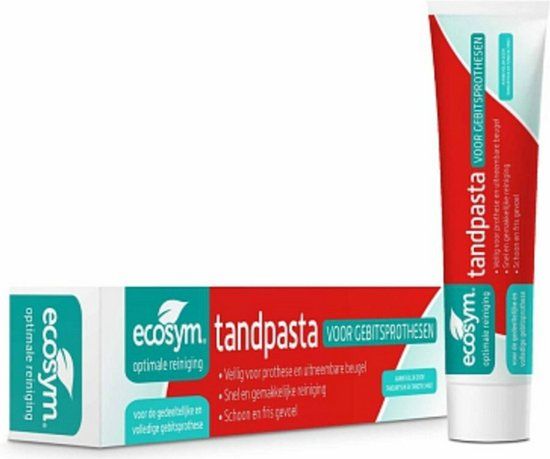 Ecosym Tandpasta - Kunstgebitreiniging - 75 ml