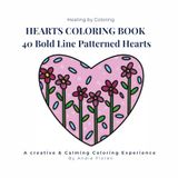 Patterned Hearts: A Bold Line Coloring Book for All Ages