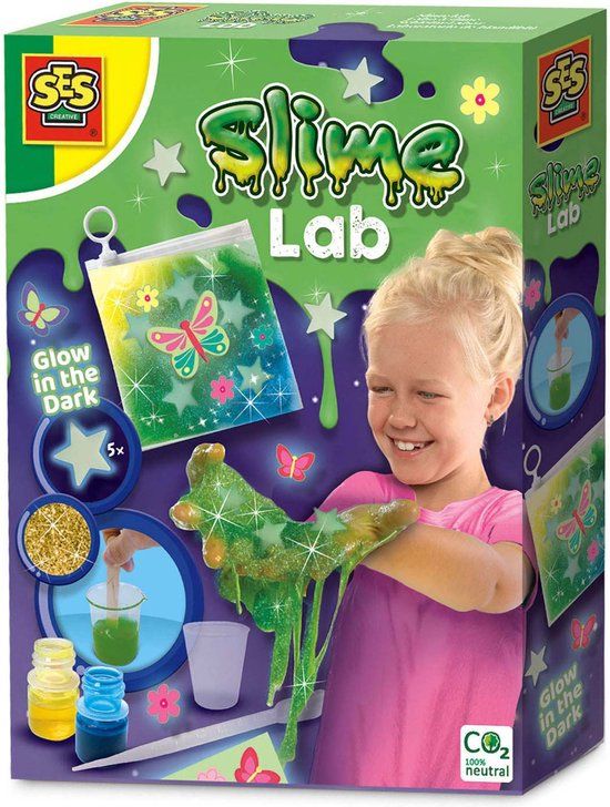 SES Creative Slime Lab Glow in the Dark