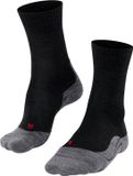 FALKE TK5 anti-blaar dun wol functioneel materiaal wandelsokken dames zwart - maat 37-38