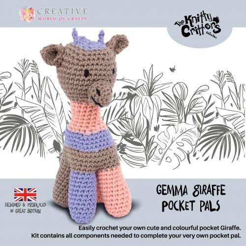 Knitty Critters Pocket Pals, Gemma Giraffe