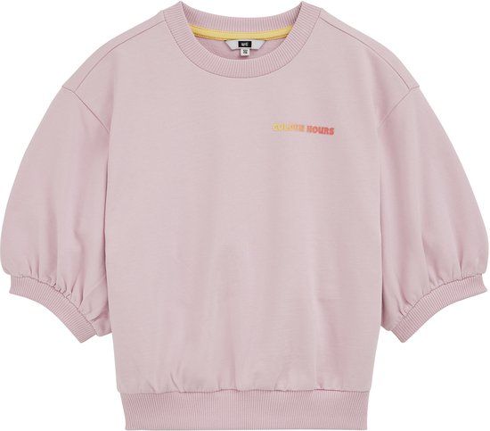 WE Fashion Meisjes sweater met print - Lichtroze - Maat 146/152