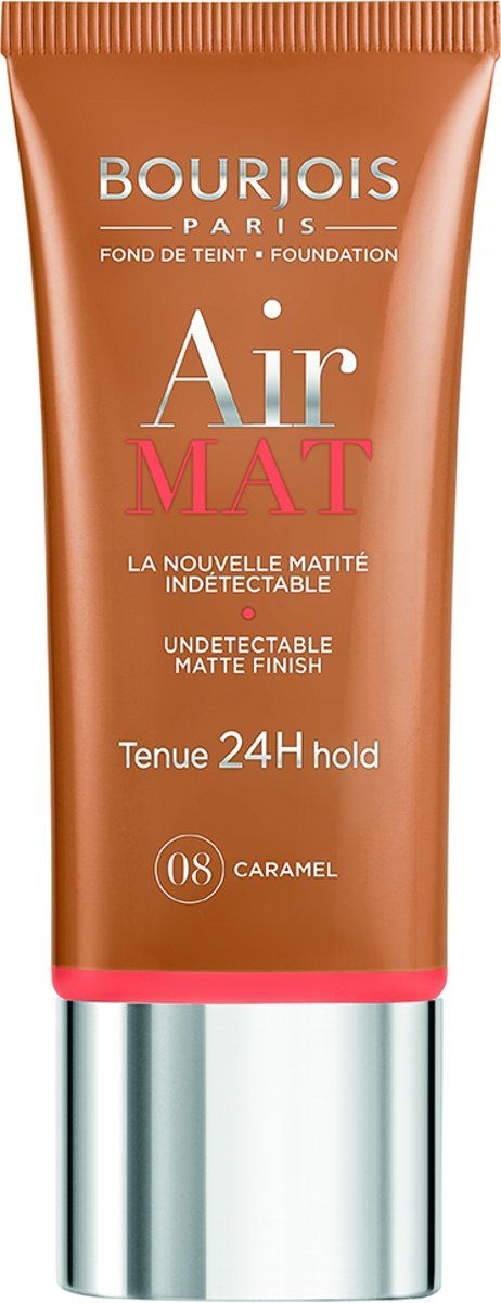 BOURJOIS PARIS Fond De Teint Air Mat 24 H foundation 08 Caramel