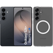 Samsung Galaxy S26 Plus 256GB Noir 5G + BlueBuilt Housse arrière avec aimant transparent