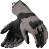 Revit Convergent H2O waterdichte dames motorhandschoenen - Zwart/Grijs - Maat L