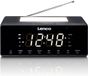 Lenco CR-540BK - Wekkerradio met dimbaar nachtlampje en USB oplaadfunctie - Zwart