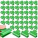 Serre clips 50 pièces - Verts clips - Plastique clips - Clips pour serre - Durable - Convient pour 8 mm diamètre de tube