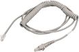 Datalogic - Seriële kabel - RJ-45 (10-polig) (M) - 3,7 m - voor Gryphon I GD4110, GD4130; Magellan 95XX; QuickScan I QD2110, QD2130