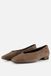 Tamaris Instappers taupe Suede - Maat 40