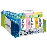 Cottonelle - Vochtig toiletpapier mix-display 27 stuks (12 x natuurlijk verzorgend, 7 x gevoelig verzorgend, 8 x schoon verzorgen)