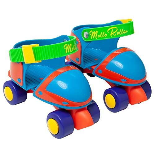 M MOLTO Verstelbare kinderrolschaatsen My First Skates - Blauw - 4-wielig