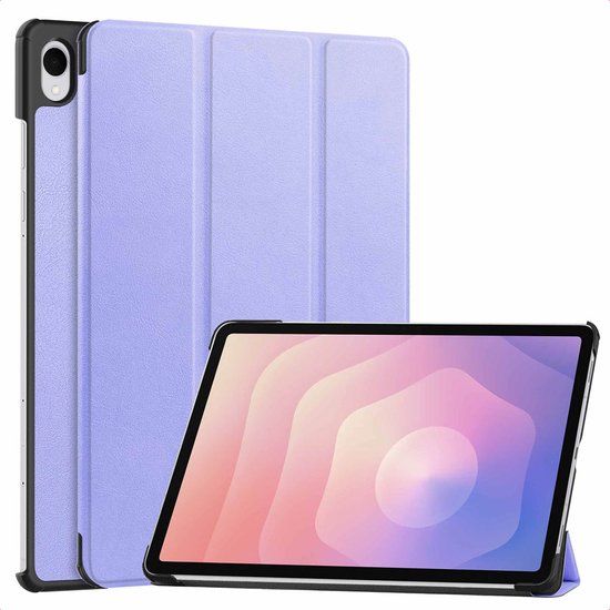 imoshion Tablet Hoes - Geschikt voor Samsung Galaxy Tab S11 - Trifold Bookcase - Lila