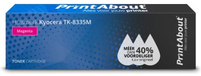 PrintAbout Huismerk TK-8335M Magenta Toner voor Kyocera TASKalfa 3252ci - Compatibel - 16.500 pagina's