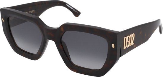 Dsquared2 D2 0031/S Zonnebril - Zwart - Grijs - Vrouwen
