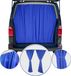 Peugeot Boxer H3 hayon rideaux bleu foncé protection solaire