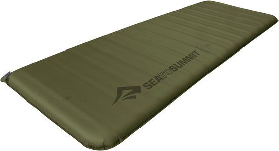 Sea to Summit Camp Plus Self Inflating Mat - Rectangular Regular Wide - Green