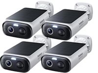 Baseus Security S1 Lite 4-Cam bewakingscamera voor buiten, zonne-accu, wifi