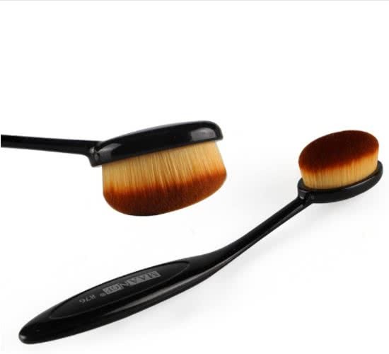 NiSy.nl Brush - Make-up - Ovale brush - Make up kwast - Make-up kwast - Oval make up brush - Foundation brush - Make-up brush 1 stuk